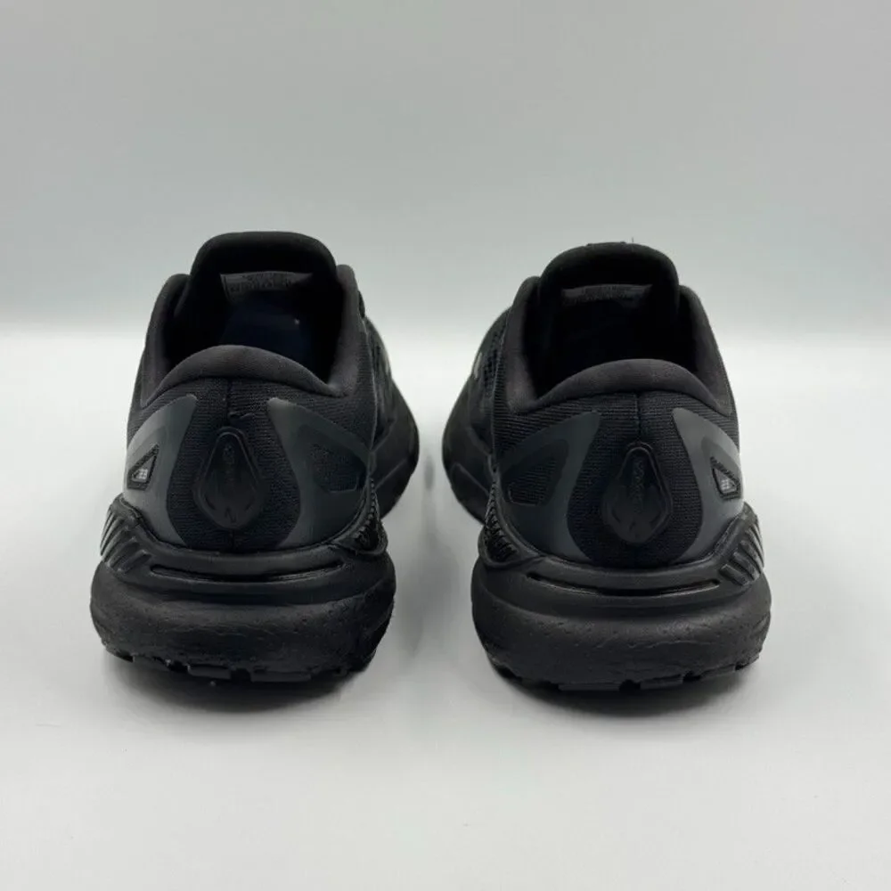 Brooks Womens 6.5 Black Adrenaline GTS 23 Running Shoes Support Cushion